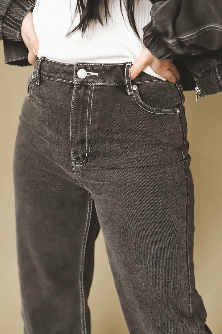 EMORY PARK Bottoms TESS WIDE LEG JEANS 10 EMORY PARK Bottoms TESS WIDE LEG JEANS