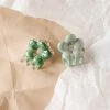 TIEPOLOGY ACCESSORIES SMALL DAISY HAIR CLIP SET ·  SAGE + OLIVE
