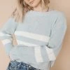 BY TOGETHER Tops HEATHER CROPPED SWEATER