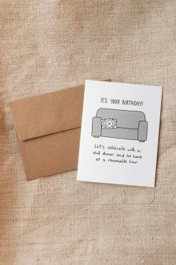 UNBLUSHING REASONABLE HOUR BIRTHDAY CARD LIFESTYLE