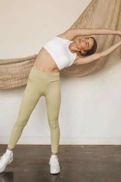 MONO B HIGH-WAISTED MINERAL WASH LEGGINGS