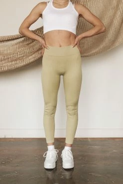MONO B HIGH-WAISTED MINERAL WASH LEGGINGS