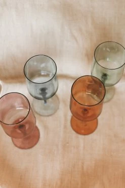 CREATIVE CO OP STEMMED WINE GLASS · 14 Oz. Home