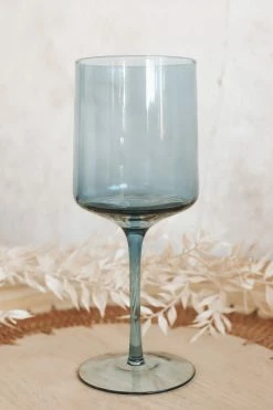 CREATIVE CO OP STEMMED WINE GLASS · 14 Oz. Home