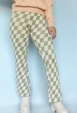 MISS LOVE OFF THE GRID KNIT PANTS Bottoms