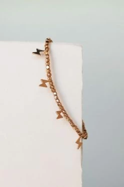 ELLISON + YOUNG ACCESSORIES GOLD STACKABLE ANKLET