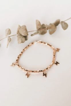 ELLISON + YOUNG ACCESSORIES GOLD STACKABLE ANKLET