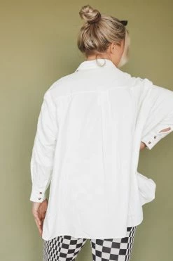 MISS LOVE Tops MIRANDA BUTTON-UP