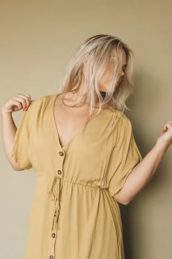 WISHLIST CELESTE MIDI DRESS