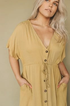 WISHLIST CELESTE MIDI DRESS