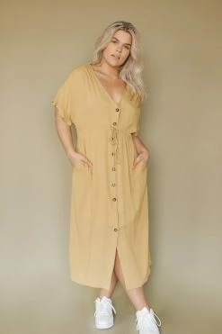 WISHLIST CELESTE MIDI DRESS