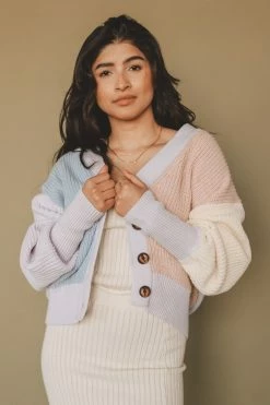 MISS LOVE SORBET SUNSET CARDIGAN