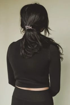 NIKIBIKI MOCK NECK CROP TOP Tops