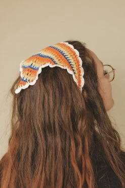 DENIM & DAISY RAINBOW CROCHET BANDANA ACCESSORIES