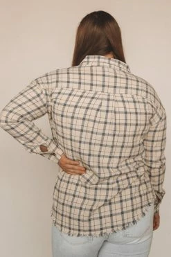 HEM & THREAD Jackets + Button-ups HEIDI PLAID BUTTON-UP
