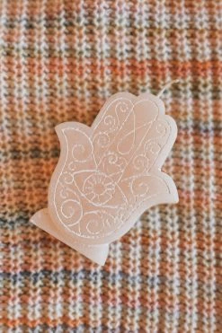 SACRED SUNDAY HAMSA HAND STANDING CANDLE