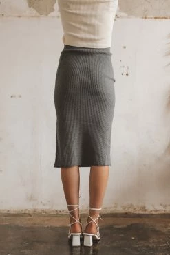 WISHLIST MONA WAFFLE KNIT SKIRT Bottoms