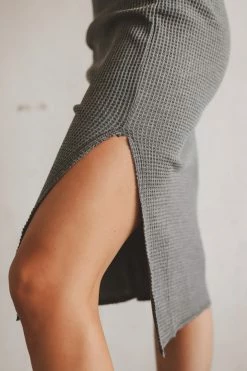 WISHLIST MONA WAFFLE KNIT SKIRT Bottoms