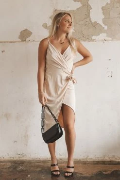 FORE COLLECTION Dresses + Jumpsuits PAULA MIDI DRESS