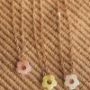 THE LUCKY COLLECTIVE ACCESSORIES THREADED DAISY NECKLACE