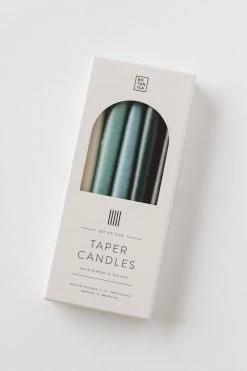 BOTANICA MIXED TAPER CANDLE SET · WATER Home