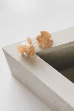 TIEPOLOGY MINI OVAL CELLULOSE HAIR CLIP SET