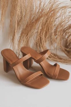 LET'S SEE STYLE CATALINA HEEL SANDALS