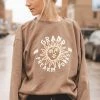 KITTSONA CUSTOM CLOTHING Crewneck Sweatshirts GRAND FREAKIN' FORKS VINTAGE SUNSHINE CREW