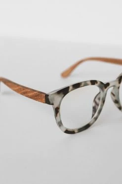 BLUE PLANET SLATE BLUE LIGHT GLASSES