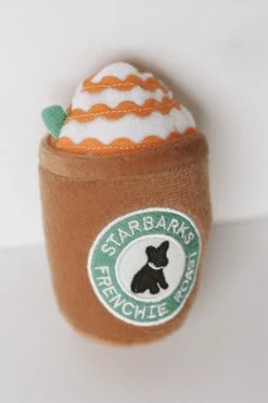 HAUTE DIGGITY DOG STARBARKS FRENCHIE ROAST DOG TOY - SMALL LIFESTYLE