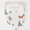 LITTLE UNICORN REVERSIBLE BANDANA BIB · FOREST FRIENDS
