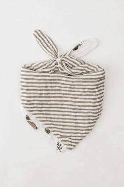 LITTLE UNICORN REVERSIBLE BANDANA BIB · FOREST FRIENDS