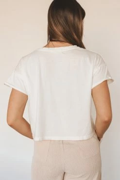 BY TOGETHER CADEN CROPPED TEE