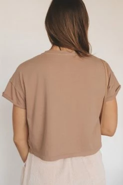 BY TOGETHER CADEN CROPPED TEE