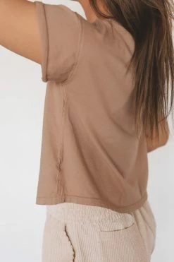 BY TOGETHER CADEN CROPPED TEE