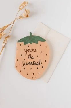 RED CAP CARDS STRAWBERRY SWEETEST CARD LIFESTYLE