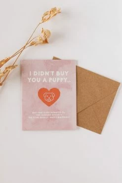 DAYDREAM PRINTS LIFESTYLE PUPPY BIRTHDAY CARD