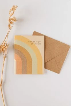 DAYDREAM PRINTS THANK YOU SO MUCH CARD