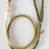 SASSY WOOF LIFESTYLE ROPE LEASH · OMBRE OLIVE