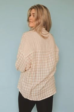 MISS LOVE FAR FIELDS BUTTON-UP