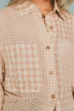 MISS LOVE FAR FIELDS BUTTON-UP