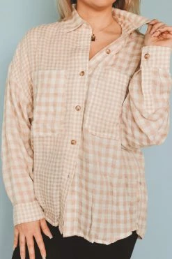 MISS LOVE FAR FIELDS BUTTON-UP