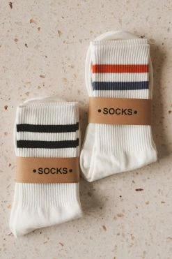 TIEPOLOGY ACCESSORIES VINTAGE SPORT SOCKS · BLACK