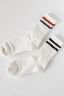 TIEPOLOGY ACCESSORIES VINTAGE SPORT SOCKS · BLACK
