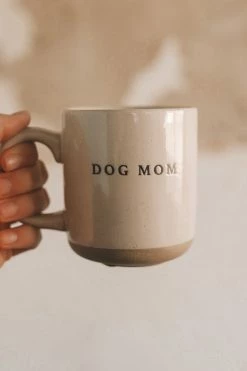 SWEET WATER DECOR For Pets DOG MOM STONEWARE MUG
