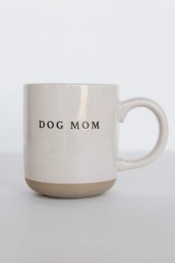 SWEET WATER DECOR For Pets DOG MOM STONEWARE MUG