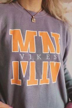 KITTSONA CUSTOM CLOTHING MN VIKES VINTAGE CREW