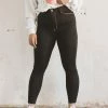 JUST BLACK EVA SCISSOR-CUT JEANS