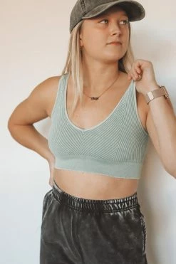 NIKIBIKI Crop Tops VINTAGE REVERSIBLE CHEVRON BRA