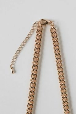 FAME ACCESSORIES NYC CHAIN LINK NECKLACE